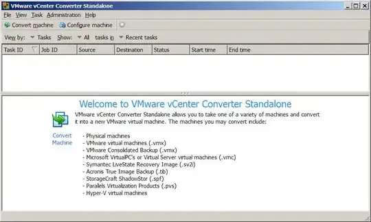 VMware vCenter Converter Standalone Client version 5