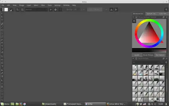 Krita, no maximize button in title bar