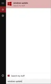 search results for windows update