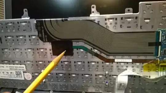 point stick from under the keyboard