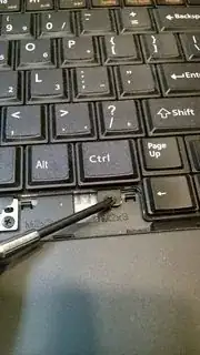 1st of 4 screws to remove